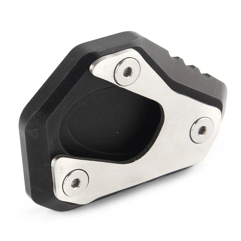 1x Side Stand Kickstand Foot Plate Pad for Kawasaki Z800 (2013–2016) Black