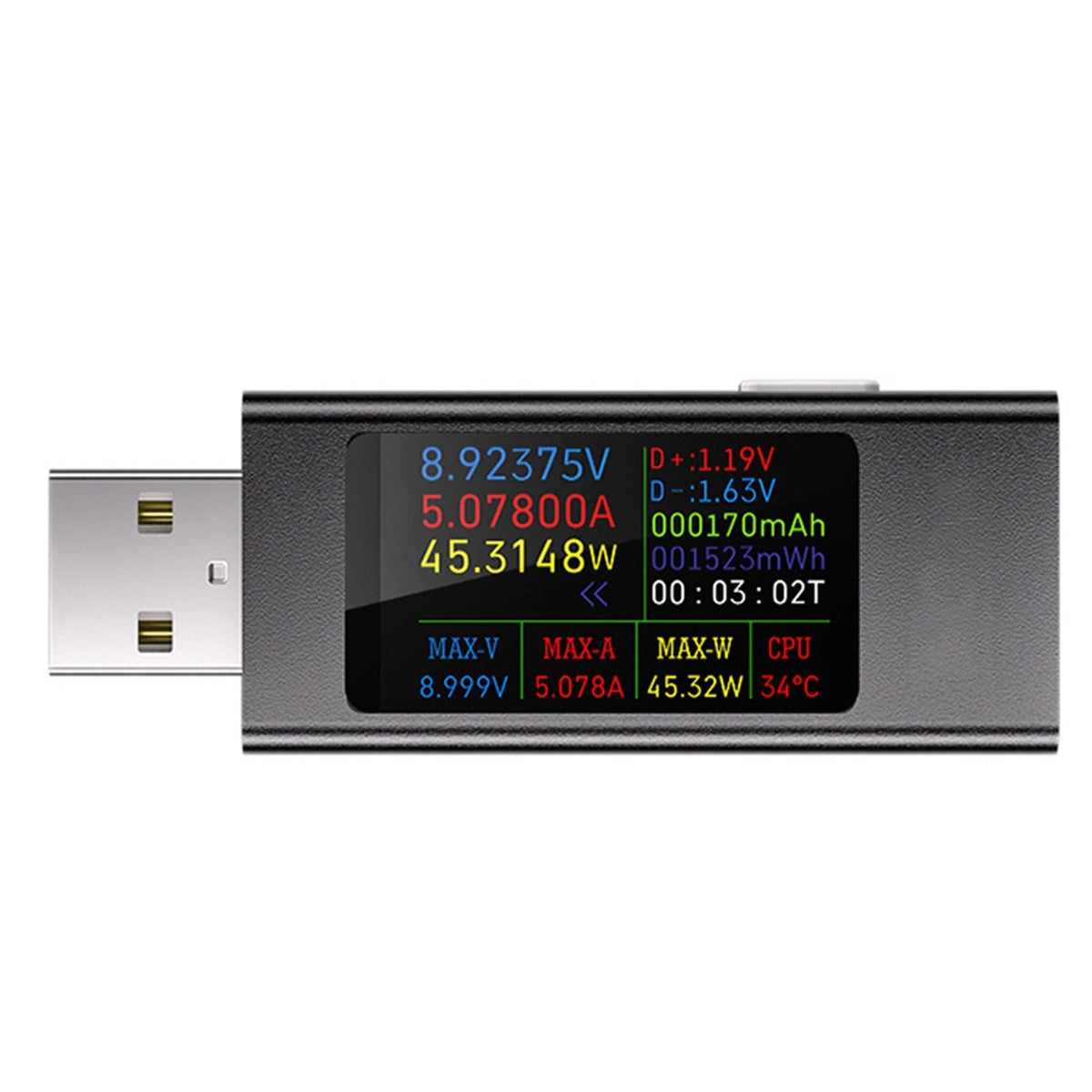 High Current USB Tester KWSMX23 6.5A Interface for Power Detection