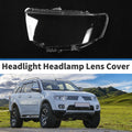 Front Left Headlight Lens Cover Replacement for Mitsubishi Pajero Sport (2013–2015)