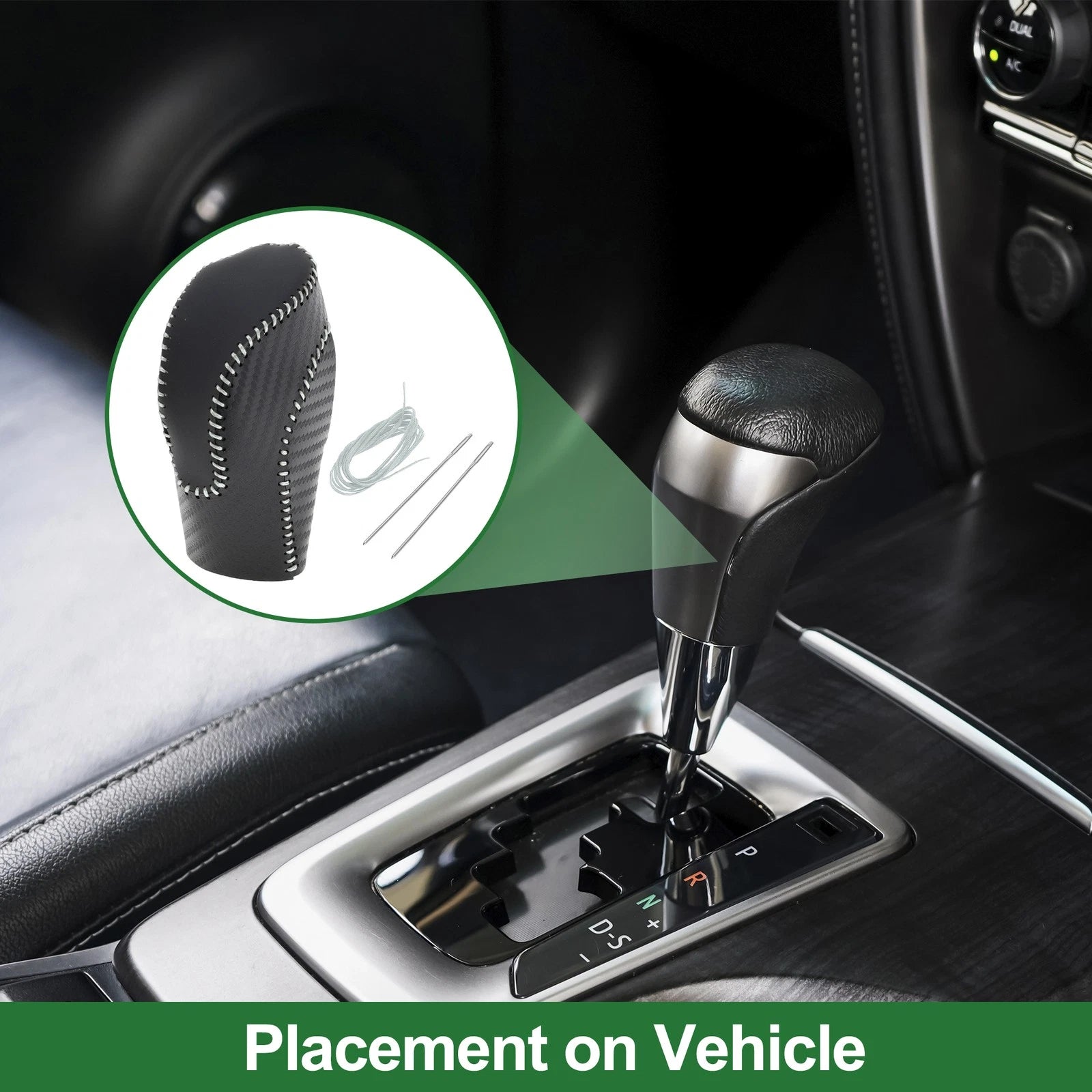 Gear Shift Knob Cover Replacement for Subaru Forester 2018–2023