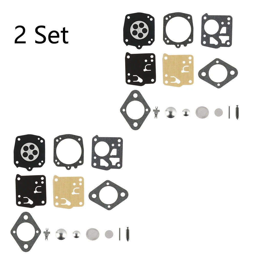 2X Carburetor Rebuild Kit for Tillotson Homelite X-12 SuperXL (RK-23HS, RK-17HS)