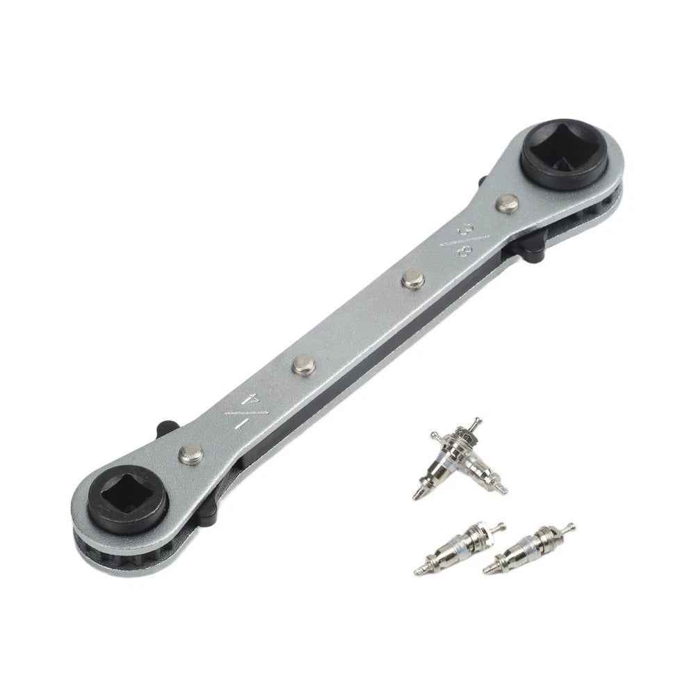 HVAC Service Wrench Set for Valve Core Installation Removal Refrigeration Use