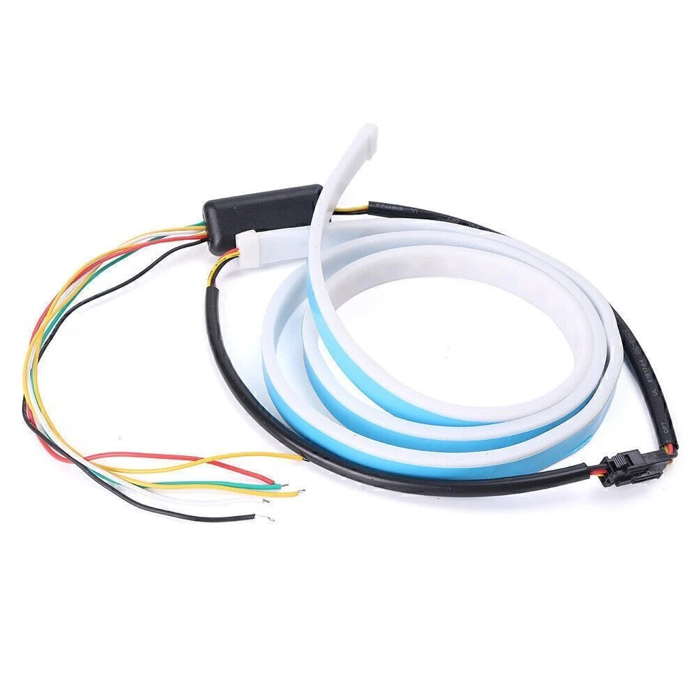120CM LED Rear Tail Box Dynamic Streamer Turn Signal Light for Cars