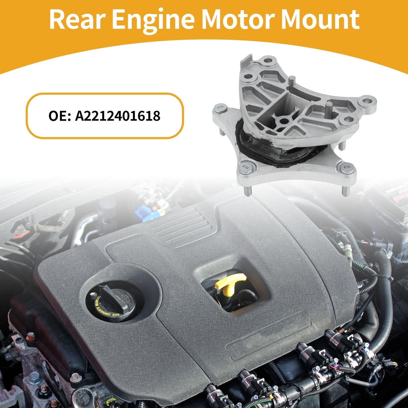 Engine Motor Mount Replacement for Mercedes Benz S-Class (W221) (2005–2013)