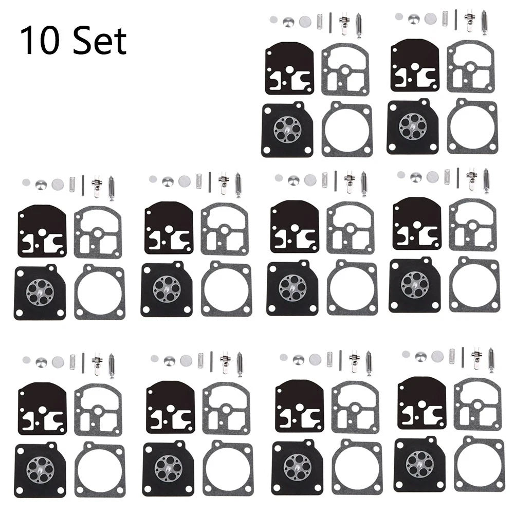 Set of 10 Carburetor Repair Kits for Stihl 010 011 011AV (C1S-S1A, C1S-S1B, RB-11)