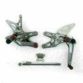 Rearset Foot Pegs for Kawasaki ZX10R (2006–2007) Gray T9