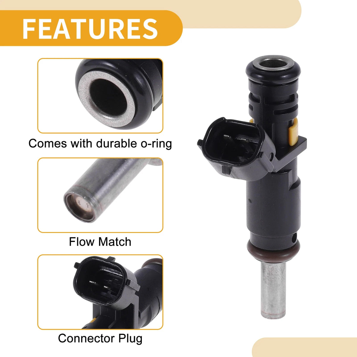 Fuel Injector No.13537528176 for Mini Clubman (R55) (2006–2014)