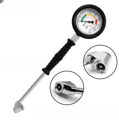 Tire Pressure Gauge for Car Truck with Secure Barb Hook
