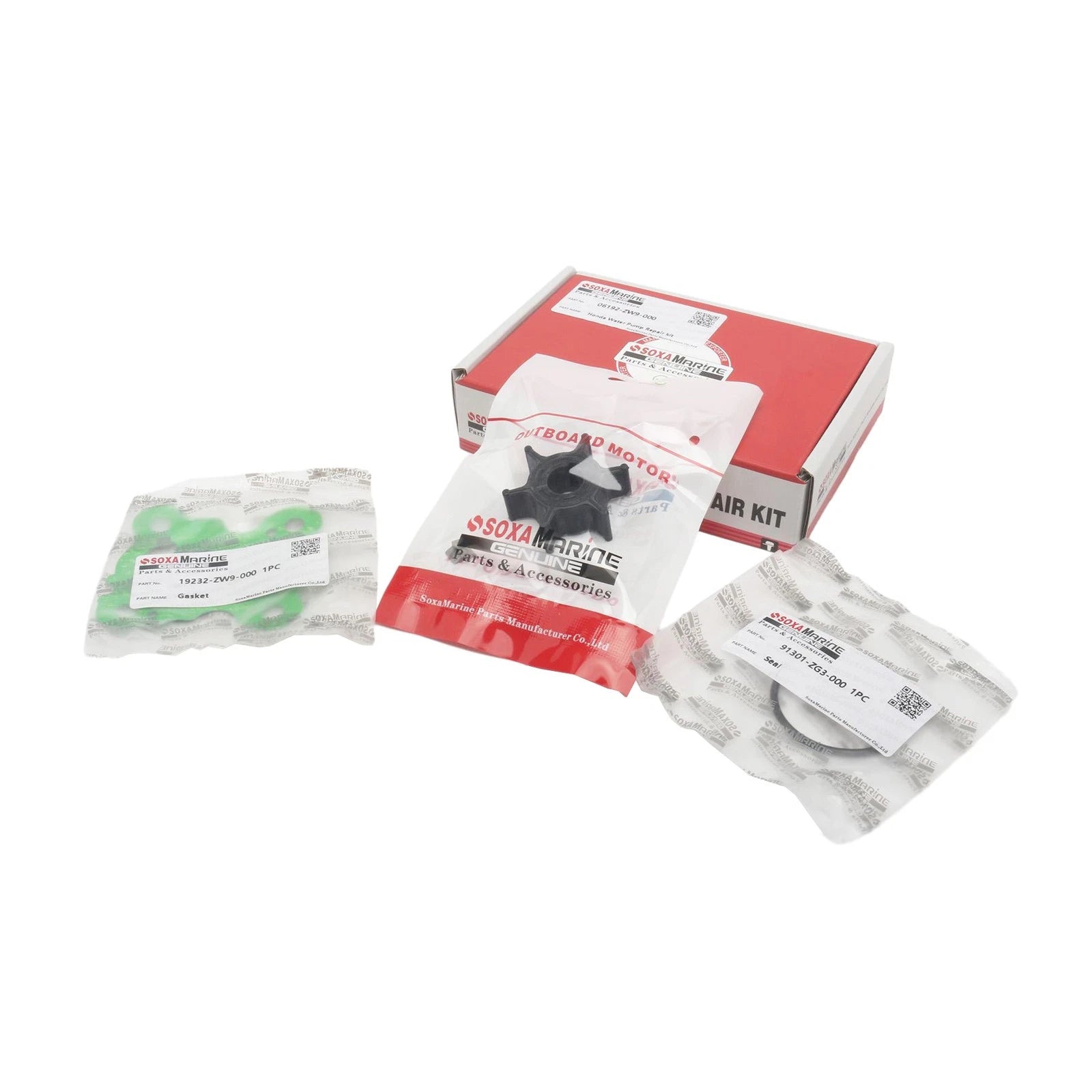 Outboard Water Pump Impeller Kit for Honda Marine 8-10 HP