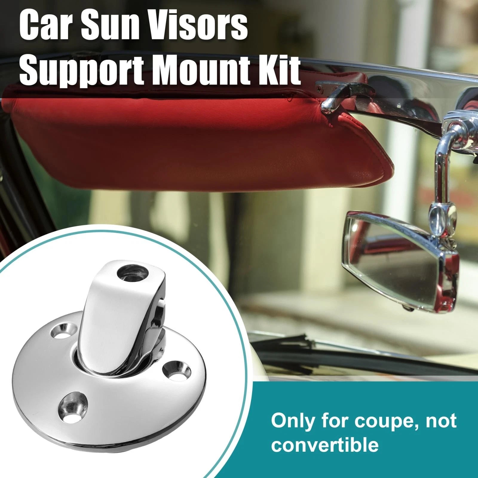 Sunvisor Support Brackets Kit for Buick Chevrolet (1964–1973)