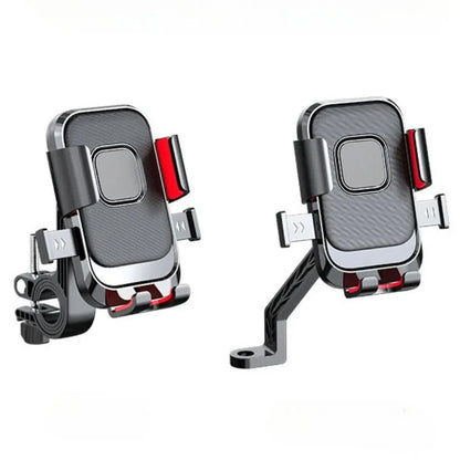 Motorcycle Navigation Bracket Phone Holder with Shock Absorption