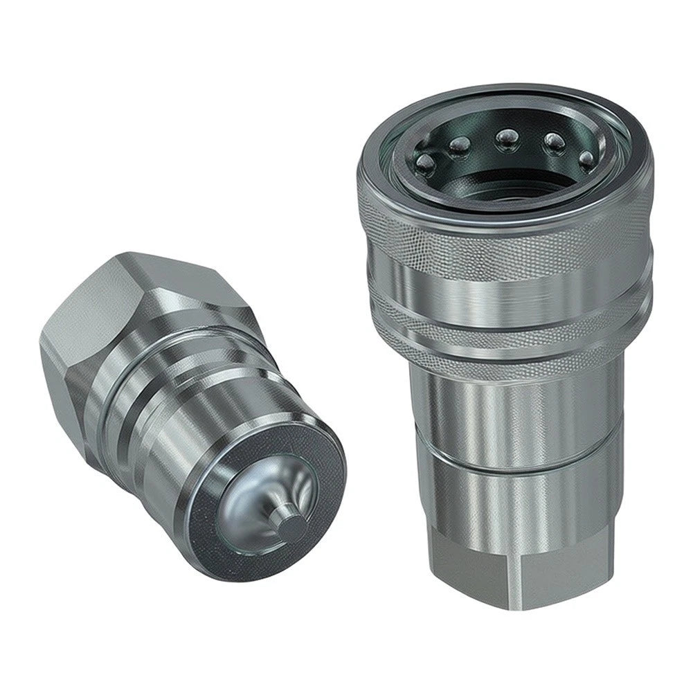 1/2 Inch BSP Hydraulic Connect Coupler for Tractor Systems