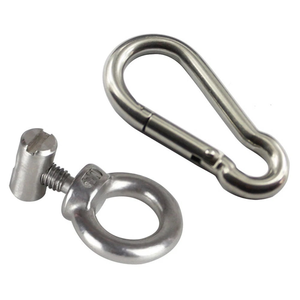 Awning Track Rings for Camping Setup (304 Stainless Steel)
