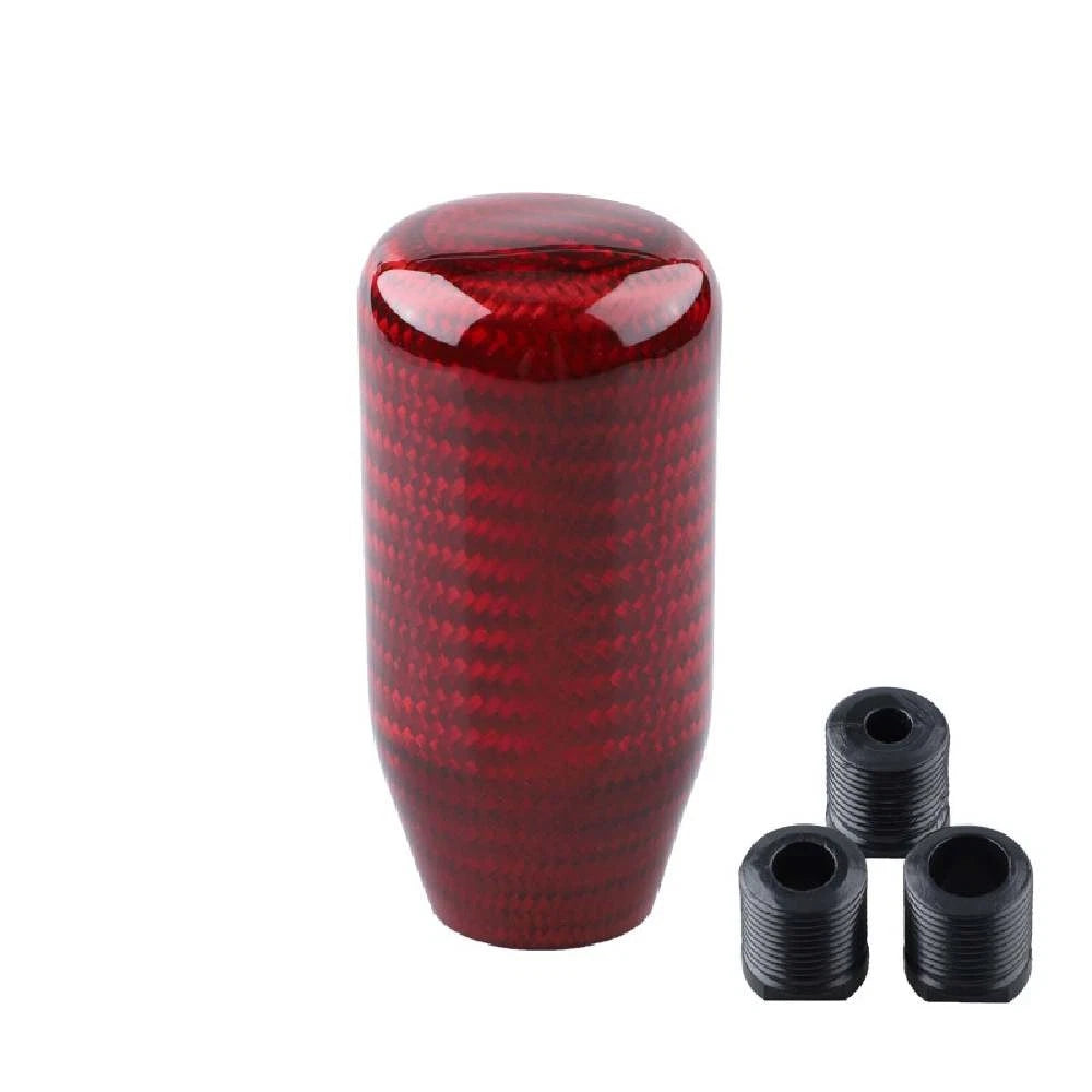 Carbon Fiber Gear Shift Knob for Universal Applications (Manual/Automatic)