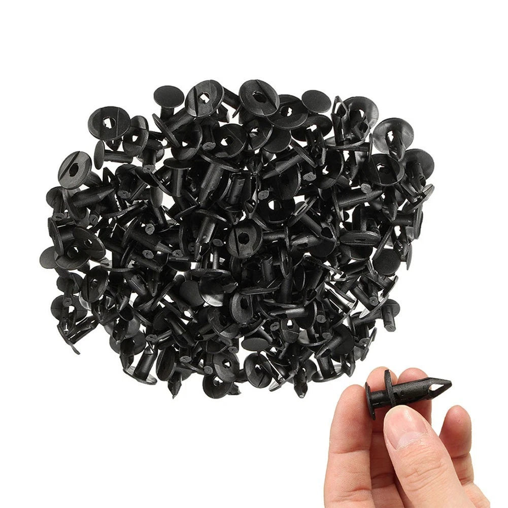 50pcs Plastic Rivets Fastener for Car Body (8mm Hole)
