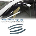 Car Window Deflectors Side Vent Visors for Volkswagen Jetta (2011–2018)