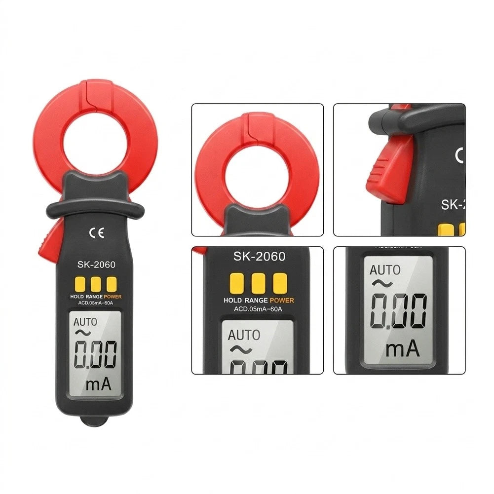 Digital Clamp Meter 600A for AC DC NCV Capacitance Frequency
