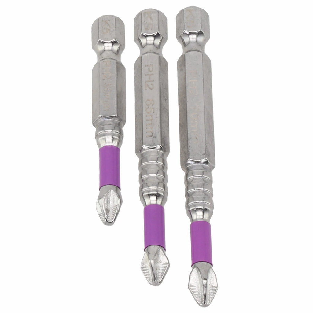 Cross Bit K5 Magnetic PH2 Drill Bit for Electric Screwdrivers