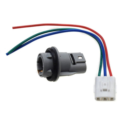 2 Front Turn Signal Light Socket Connector Harness W/ 3-Wire for Honda Civic