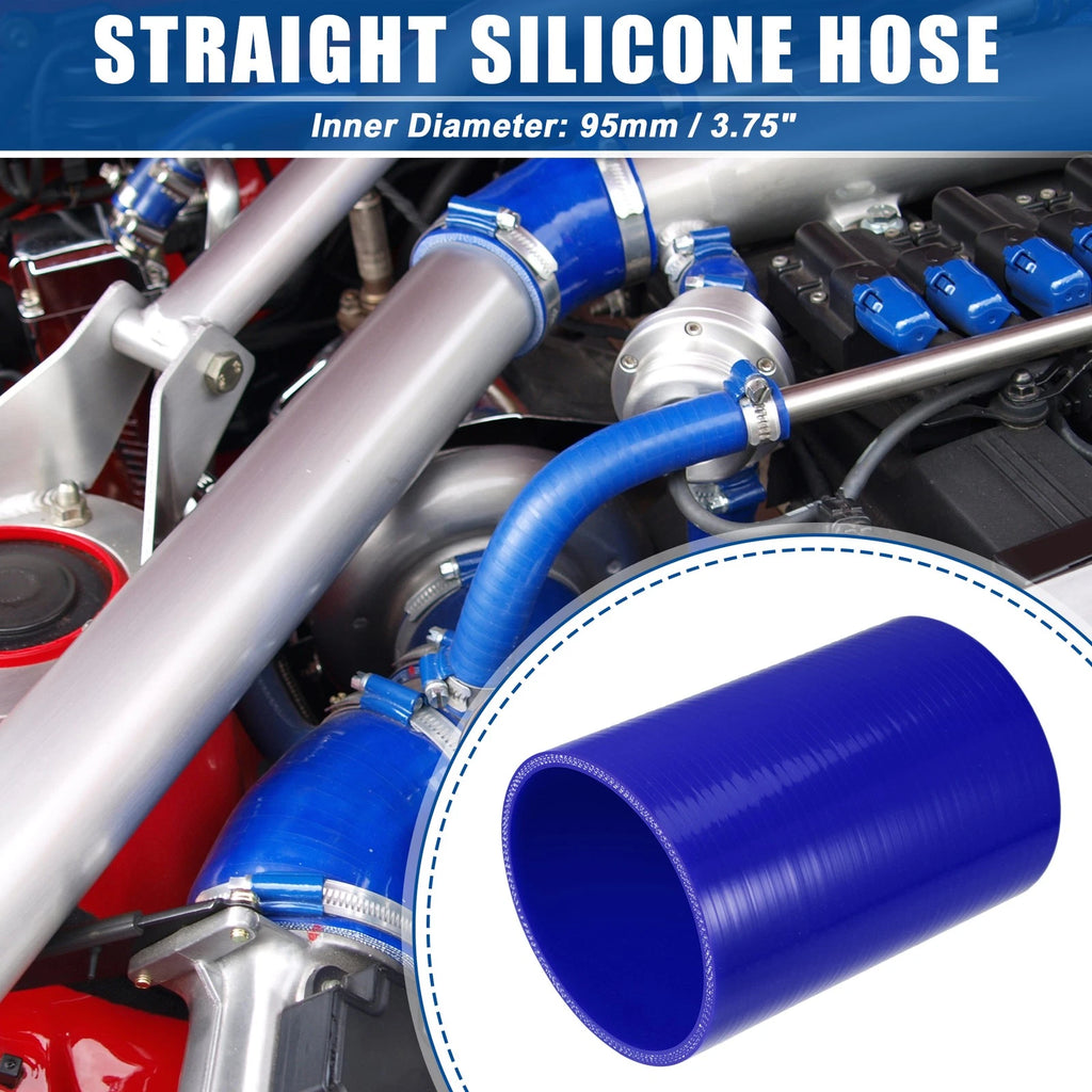 3.75" ID 6" Length Silicone Reducer Hose for Intercooler (Universal)