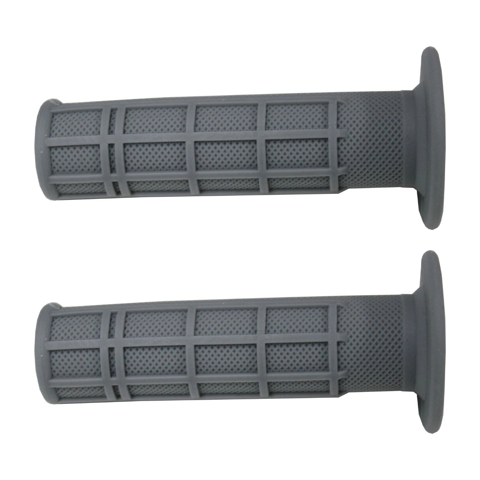 1 Pair 22mm Grey Rubber Hand Grip for ATV Quad Bikes (Universal)