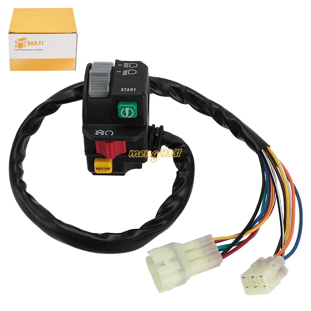 Handlebar Switch Start On Off Headlight for Can-Am Renegade 570 850 1000R (2016)