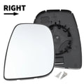 Right Side White Mirror Glass for Citroen Berlingo (2012–2018)