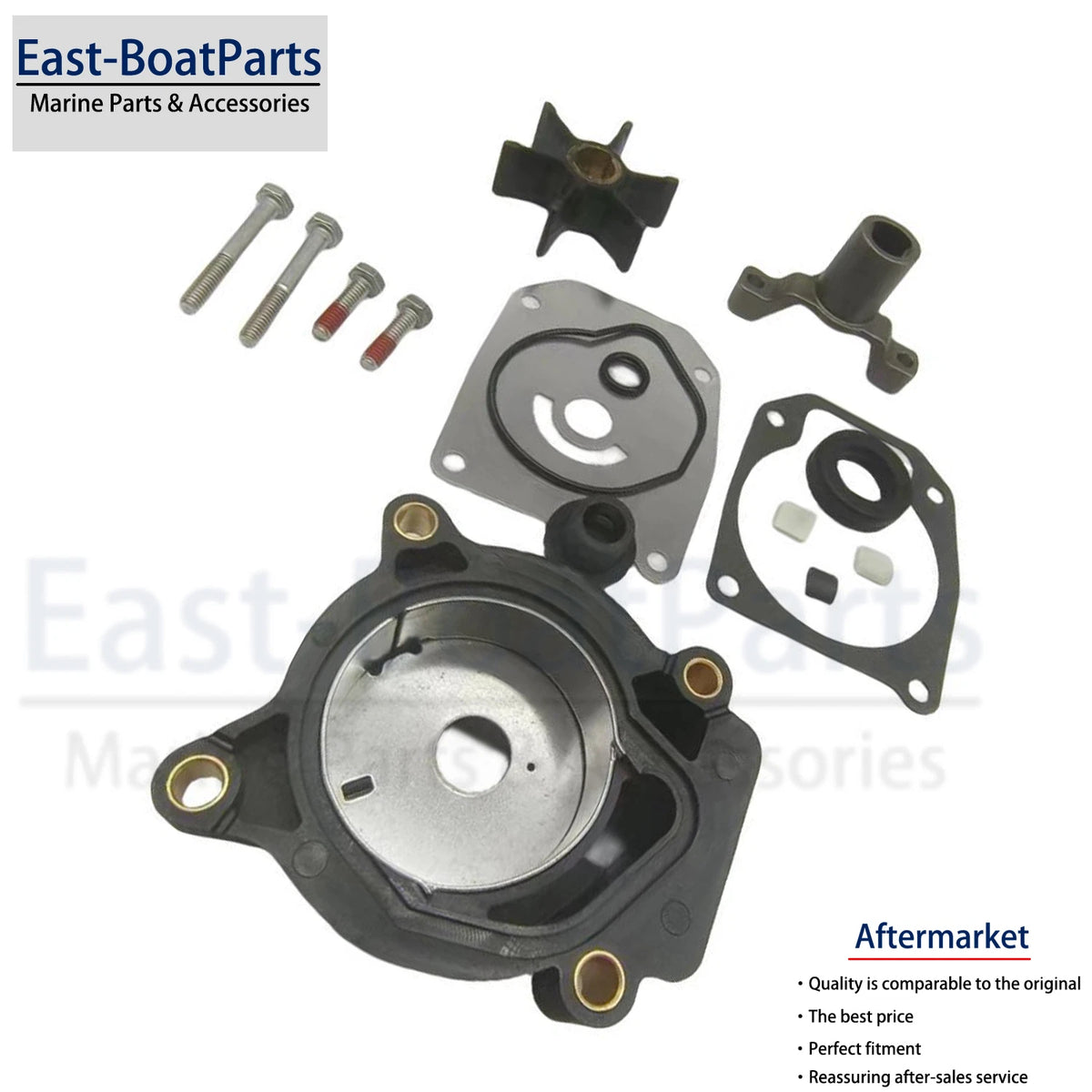 Water Pump Impeller Kit for Johnson Evinrude (0439077, 0396933)
