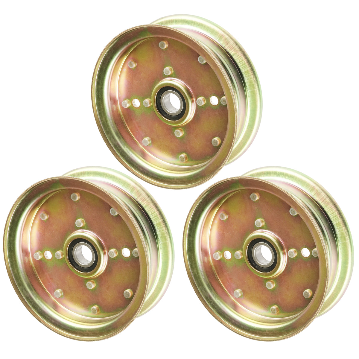 Deck Idler Pulleys Replacement Set for Dixon Husqvarna Poulan Jonsered (2005–2015)
