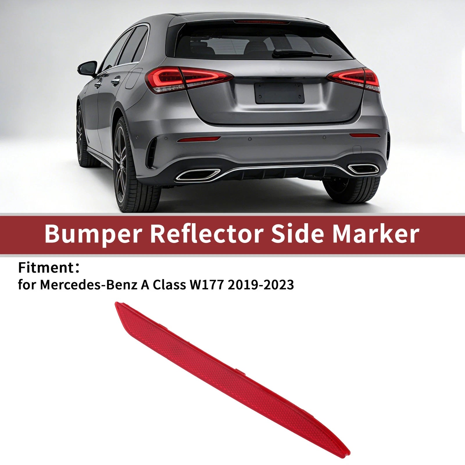 Rear Right Bumper Reflector Replacement for Mercedes-Benz A Class W177 (2019–2023)