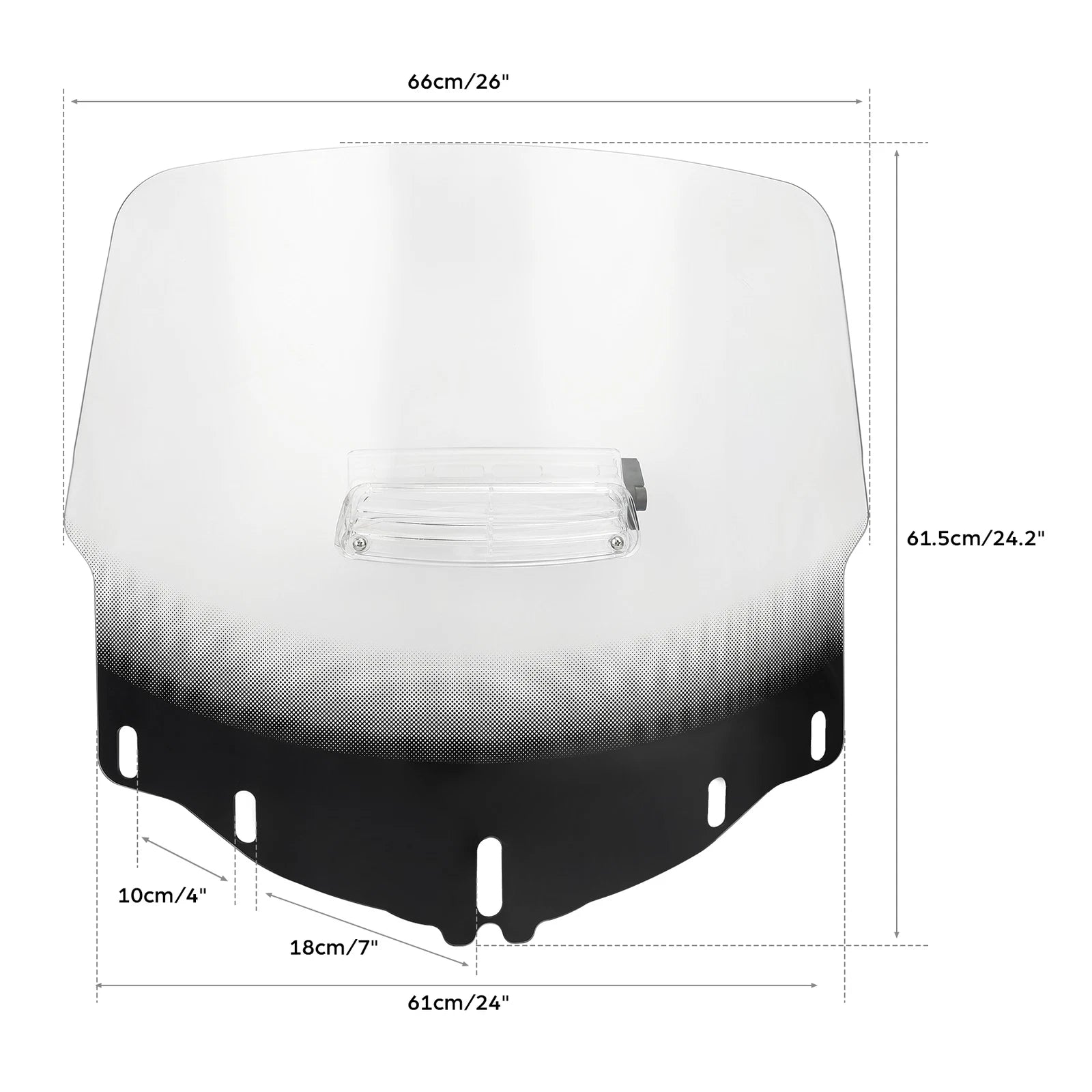 Windshield Screen Protector with Air Vent for Honda Goldwing GL1800 (2001–2017)