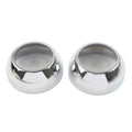 Front Fork Boot Cap Covers 39mm Chrome for Harley Sportster Dyna FXR (1982–2023)