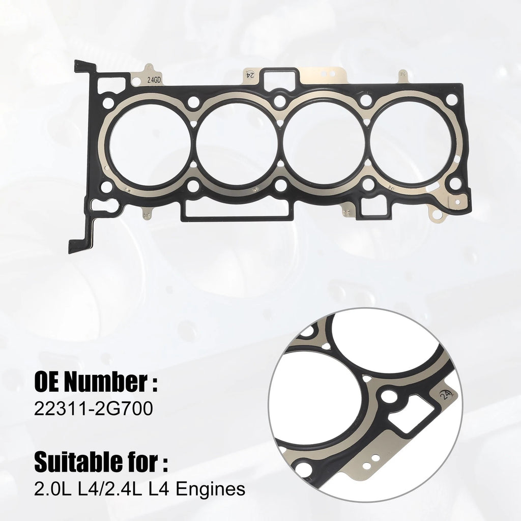 Cylinder Head Gasket Replacement for Hyundai Santa Fe Sonata (2001–2012)