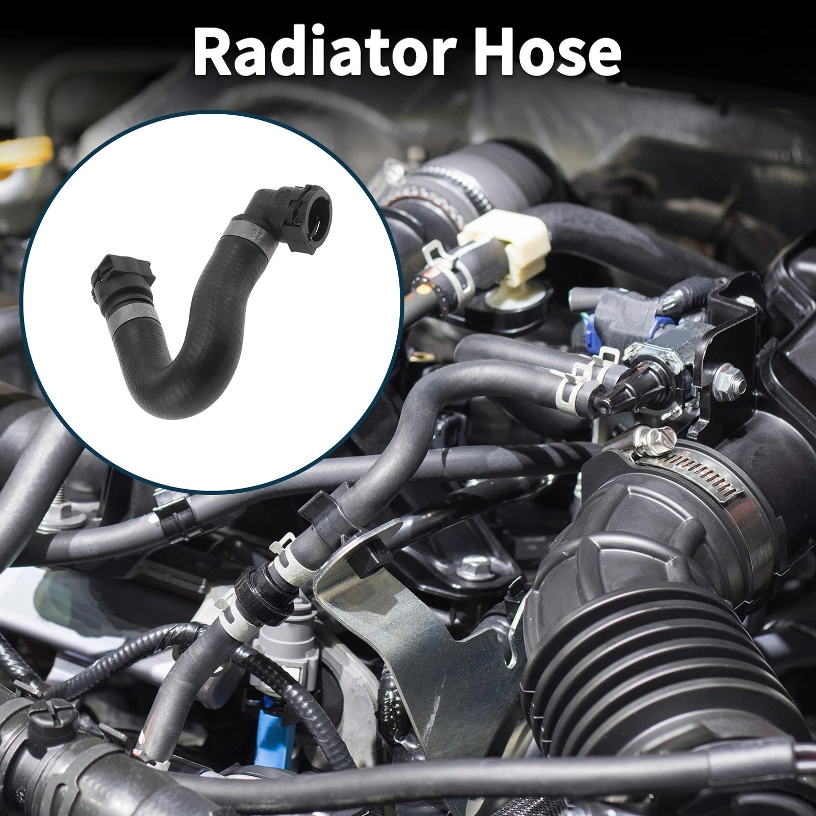 Radiator Hose Replacement for BMW 120i Coolant Pipe (2005–2012)