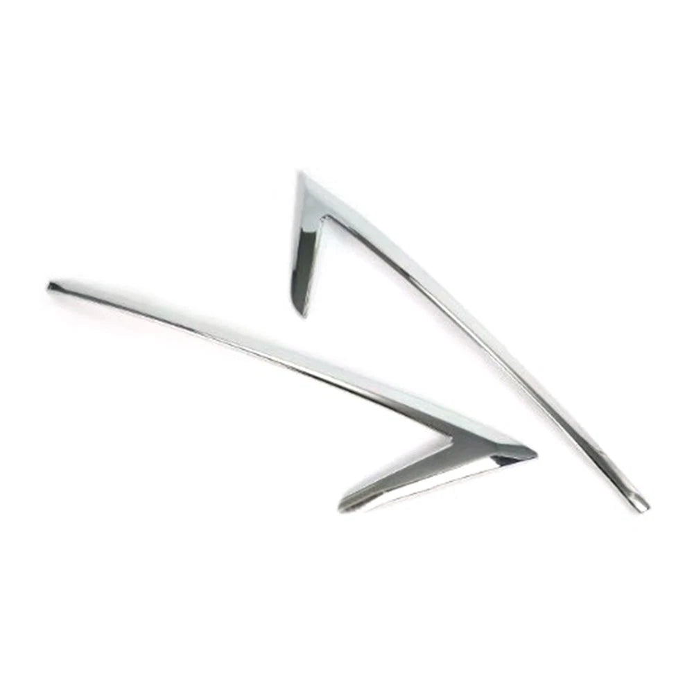 ABS Chrome Rear Bumper Fog Light Lamp Cover Trim for Mazda CX-5 (2017–2021)