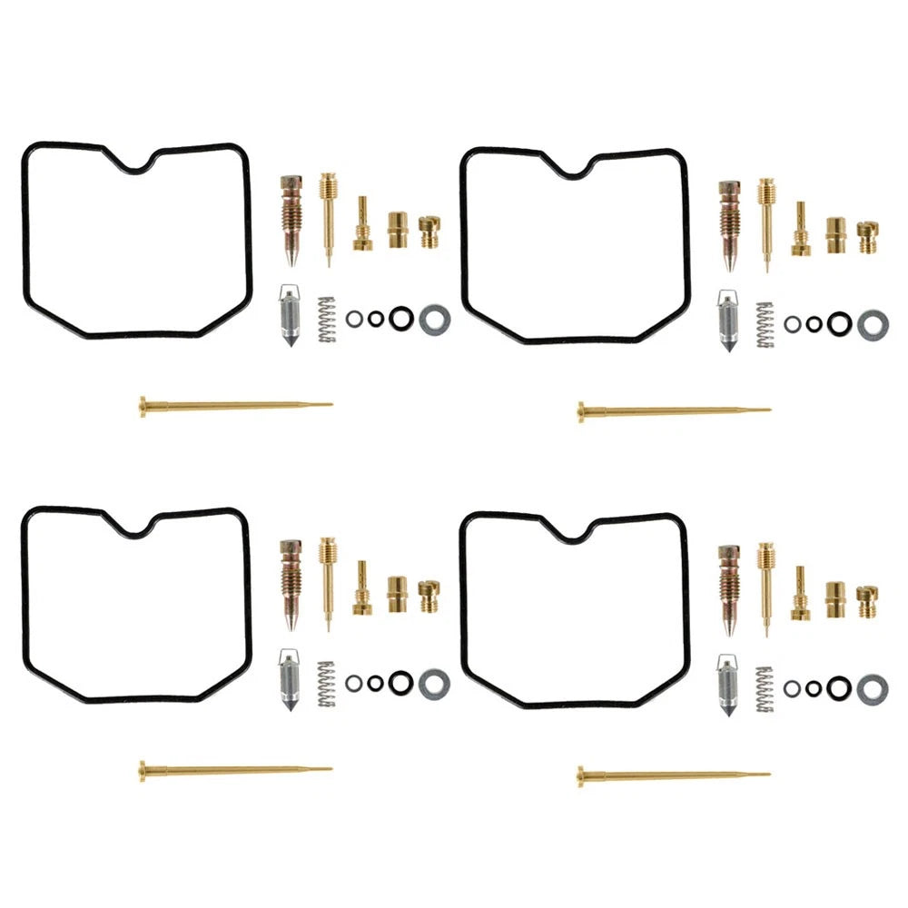 4X Carburetor Repair Rebuild Kit for KLR650 KLR 650 (1987–2007)