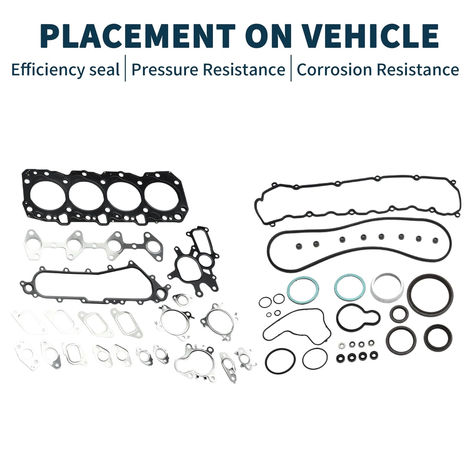Cylinder Head Gasket Kit Replacement for Toyota 1KZ (2001–2006)