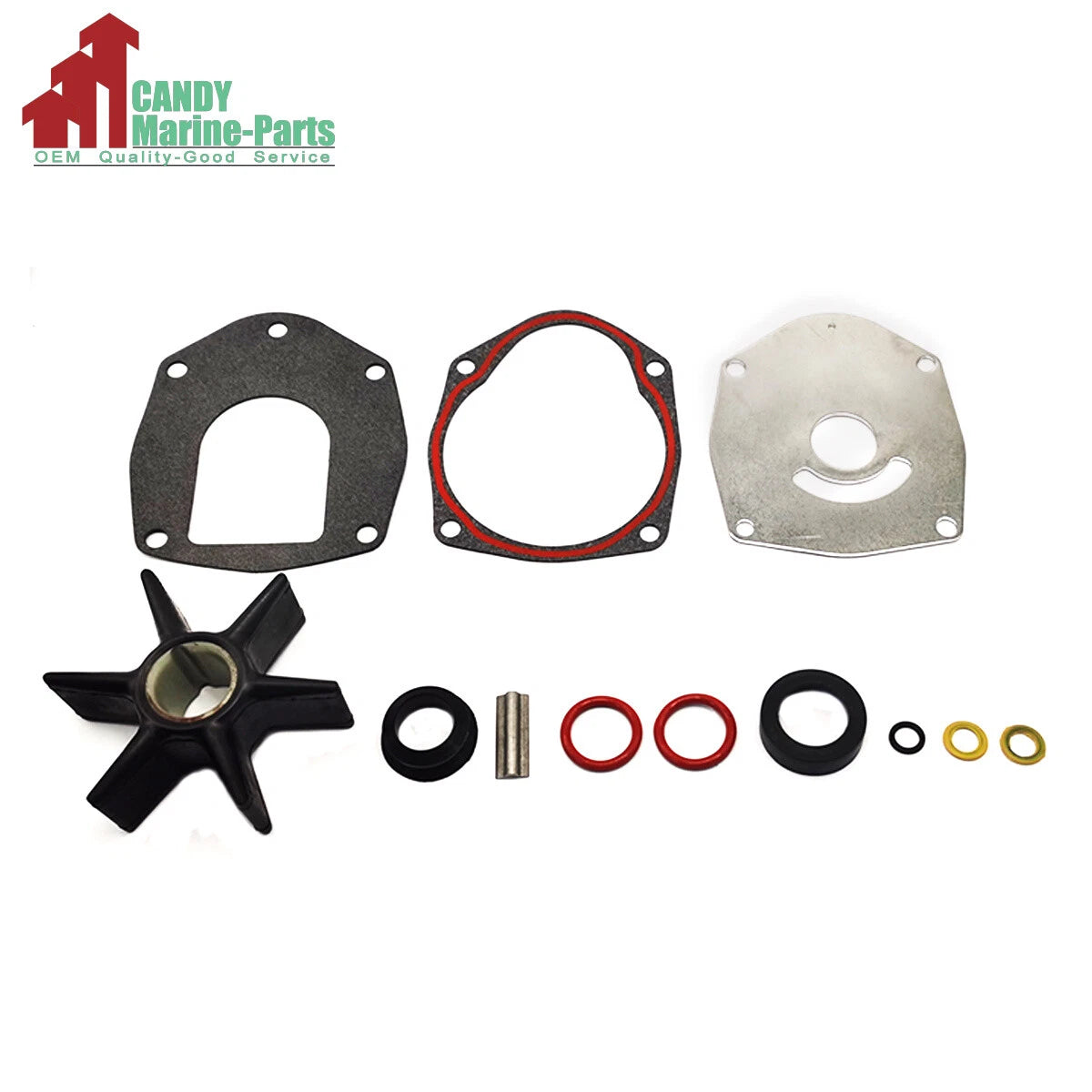 Water Pump Impeller Kit for Mercury Mercruiser Alpha 1 (47-8M0100526)