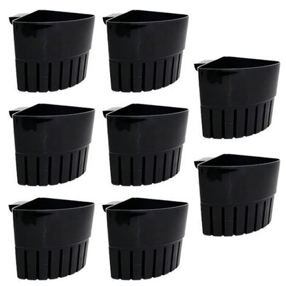 Aquarium Corner Plant Pot for Underwater Flower Display