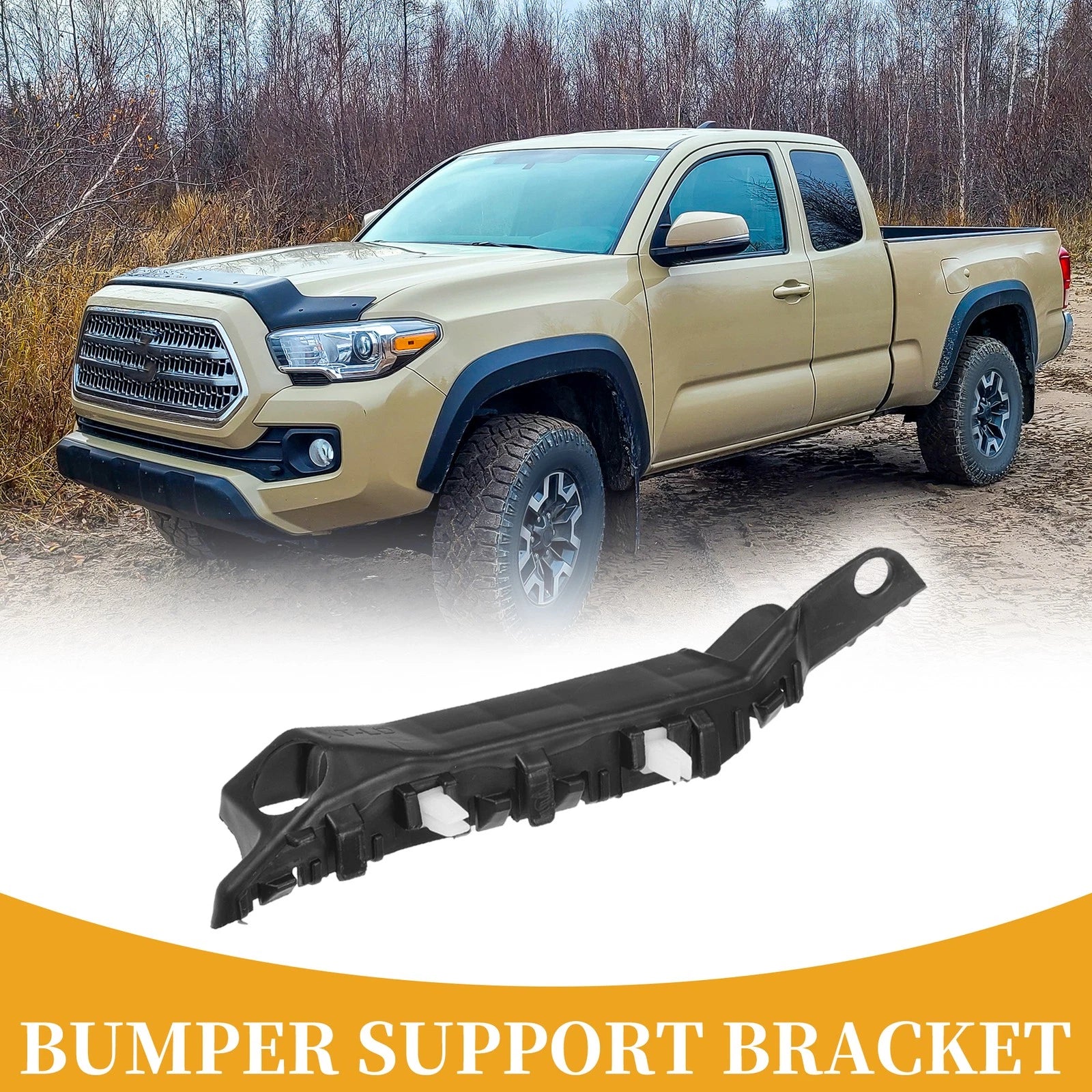 LH Side Front Bumper Support Bracket for Hyundai Elantra (2011–2016)