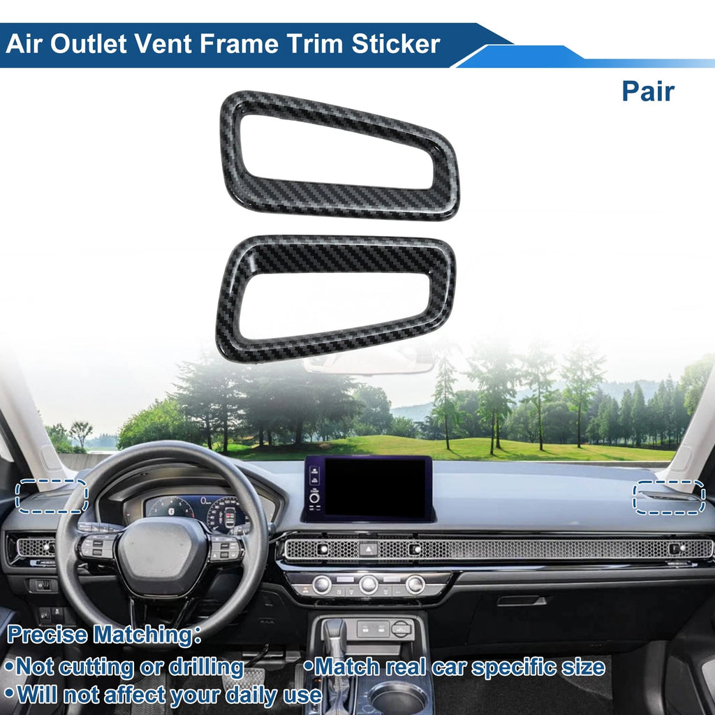 Center Console Air Vent Cover Trim Kit Pair for Ford Explorer (2011–2019)
