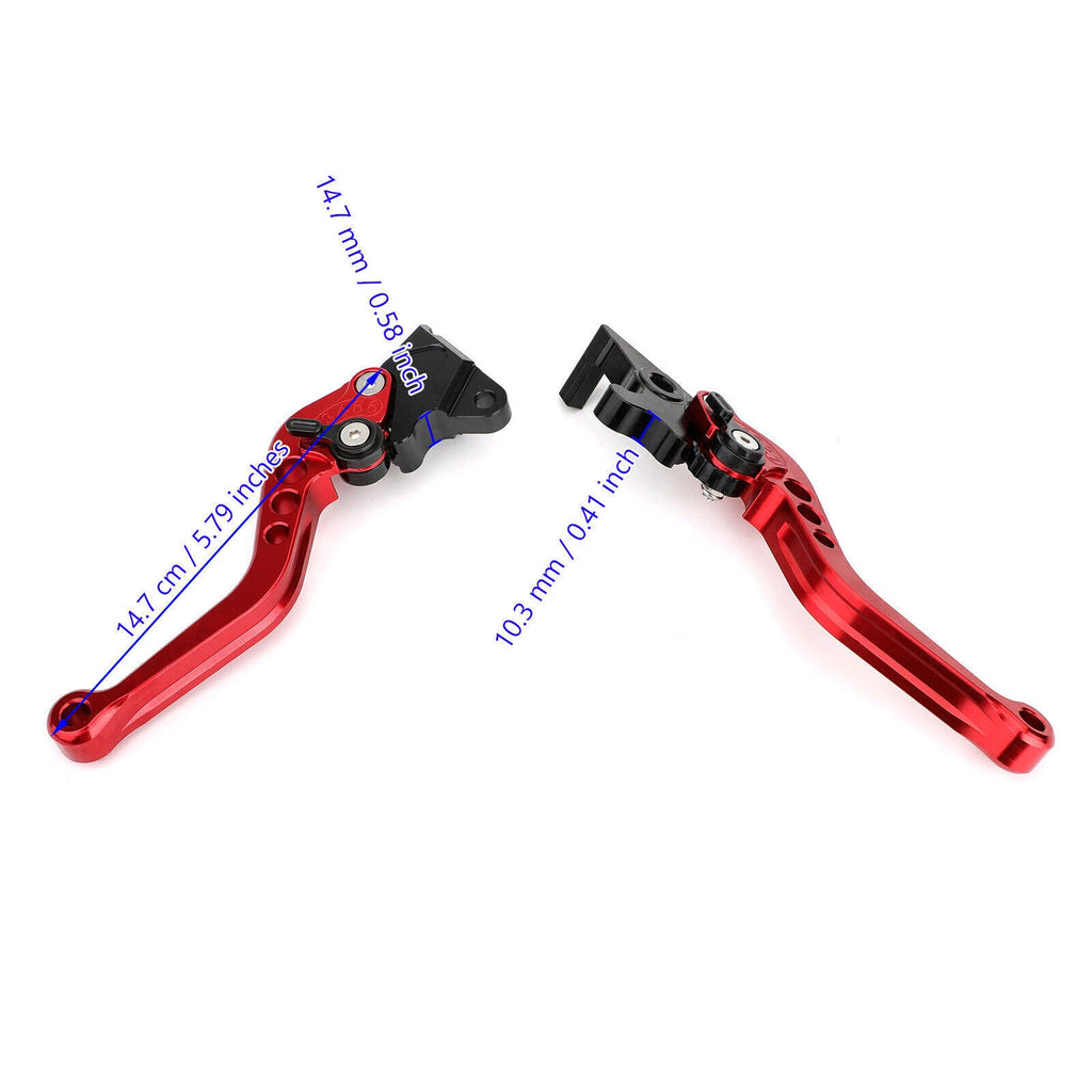Brake Clutch Levers for Honda PCX 125 (2010–2023) Red T9