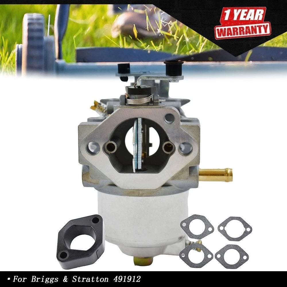 Carburetor for Briggs & Stratton Lawn Mower Engine (491912)
