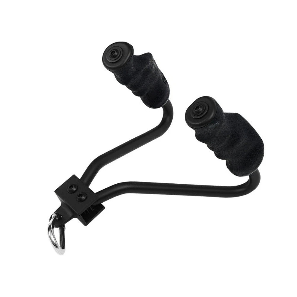 Industrial Grade Iron Handle with TPE Grip for Gym Use