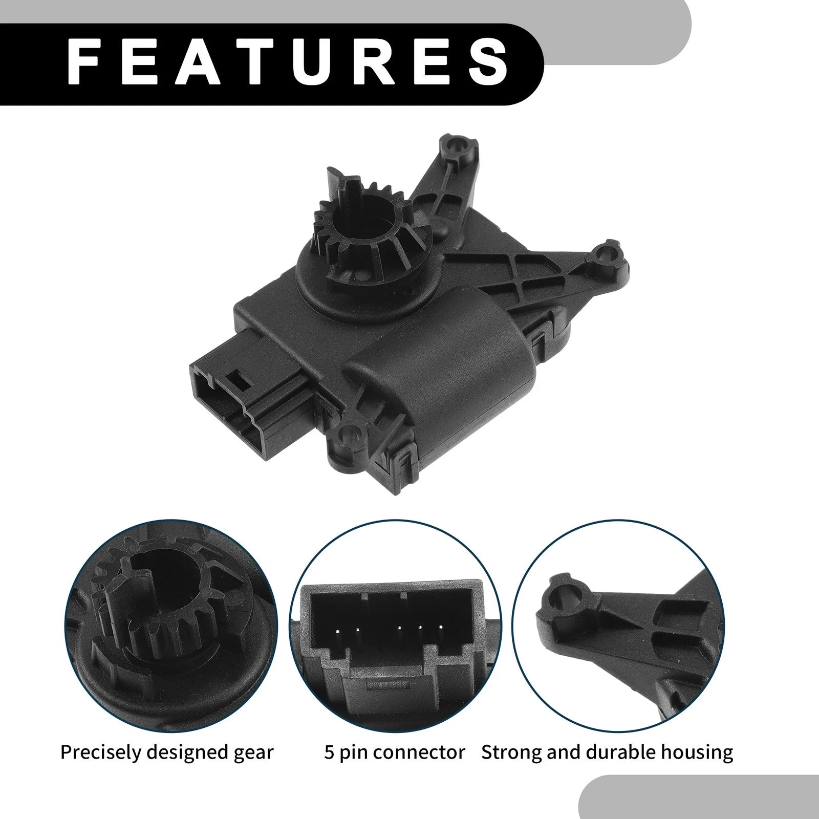 HVAC Heater Blend Door Actuator Replacement for VW e-Golf (2015–2018)