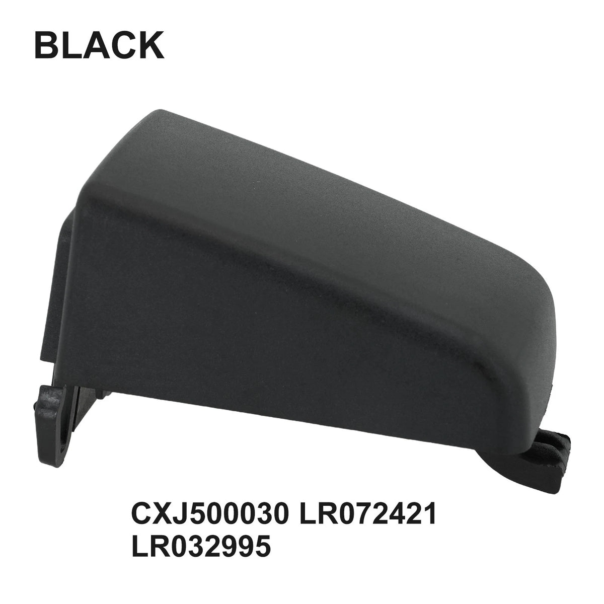 Driver Side Door Handle Cap Cover for Land Rover - Grey Black