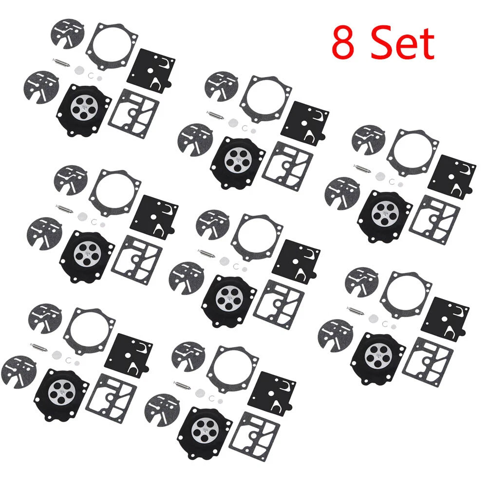 Set of 8 Carburetor Gasket Repair Kit for Stihl 015 015AVE (K10-HDC)