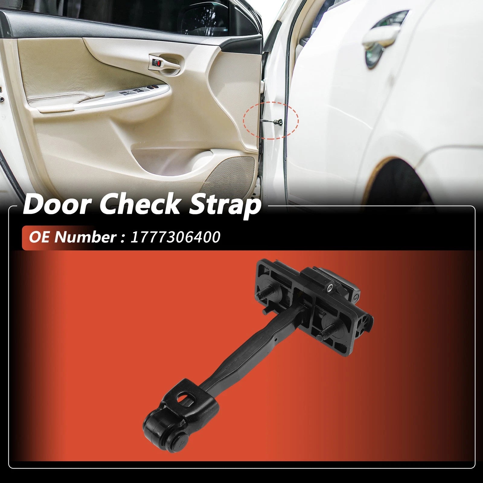 Rear Door Check Strap Replacement for Mercedes-Benz A220 (2019–2022)