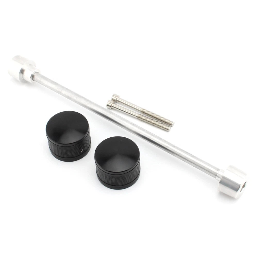 Front Axle Nut Cover Cap Installation Kit for Harley Davidson (E)