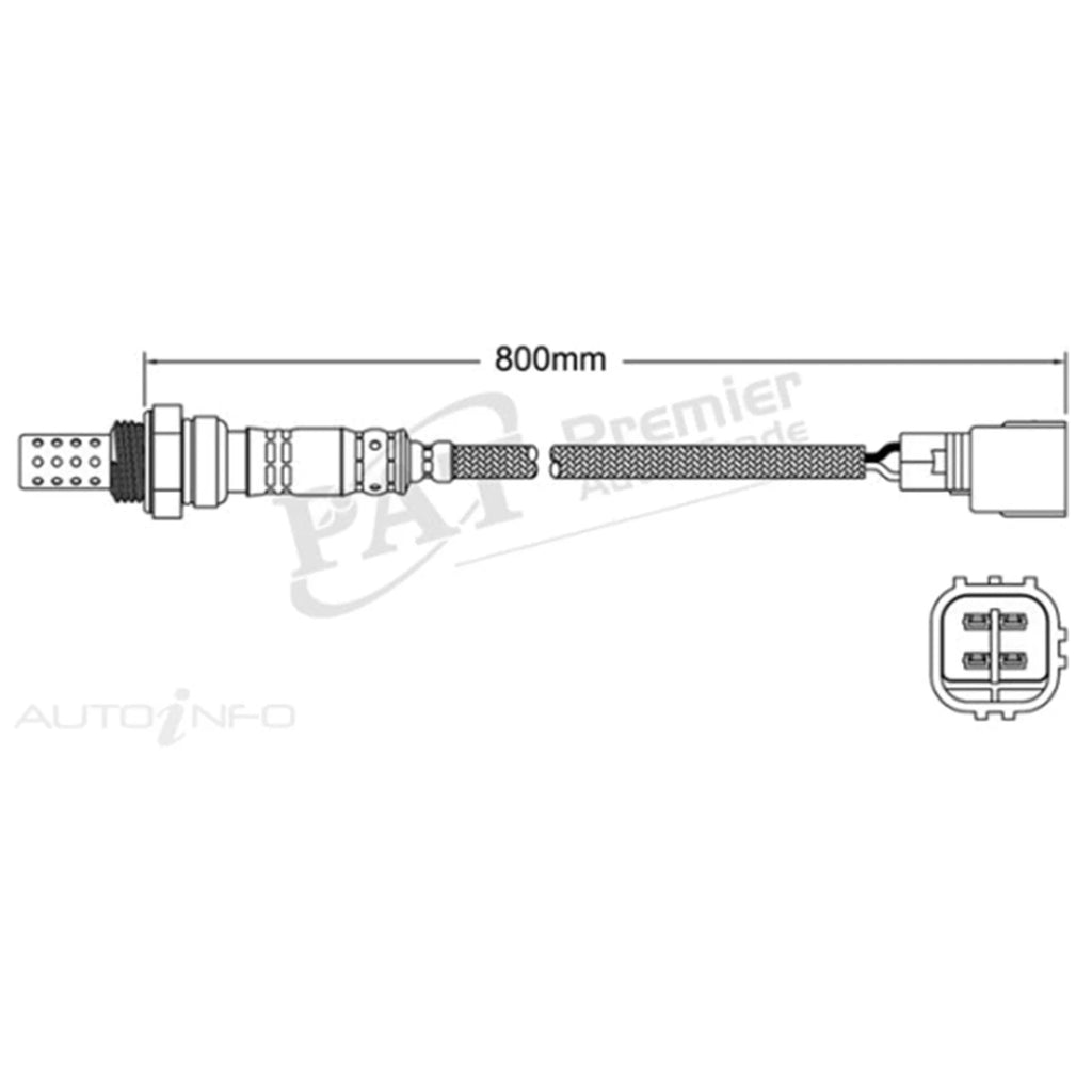 Pre Cat O2 Sensor for Lexus GS300 JZS160 1997–2004